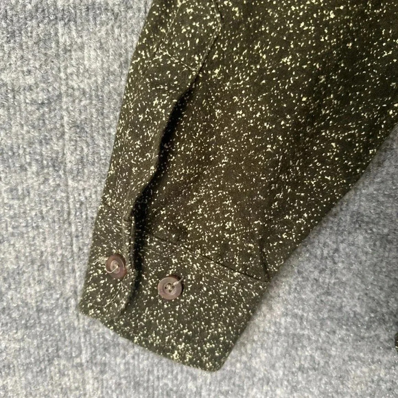 Great Northwest Shirt Mens XL Green Speckled Camping Outdoor Fall Casual Flannel - Picture 8 of 13